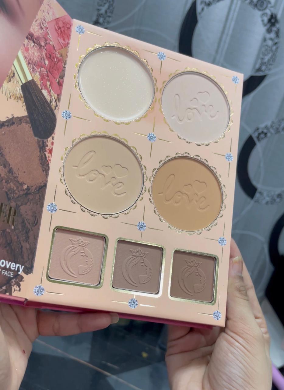 All-in-One Makeup Book Palette – Complete Beauty Kit | 🔥 50% OFF – Limited Time Offer!