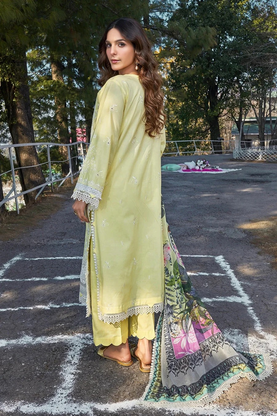 3PC Embroidered Unstitched Lawn Suit KSC-3143 – Khas Stores
