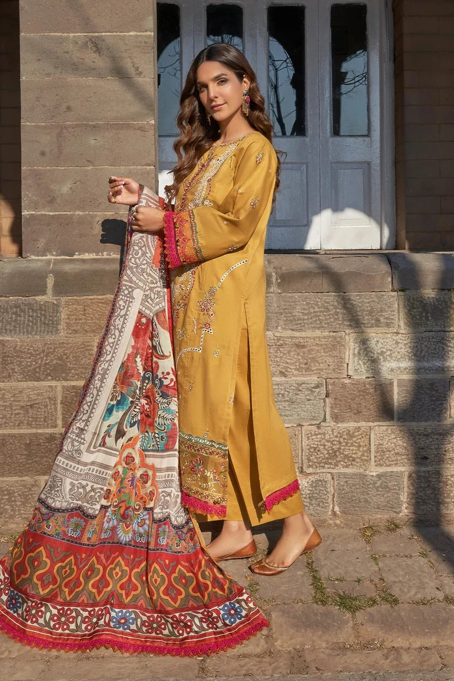 3PC Embroidered Unstitched Lawn Suit KSC-3142 – Khas Stores