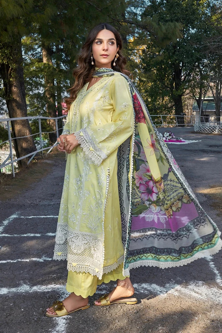 3PC Embroidered Unstitched Lawn Suit KSC-3143 – Khas Stores