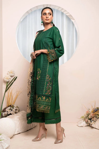 3PC Embroidered Unstitched Lawn Suit KSC-3149 – Khas Stores