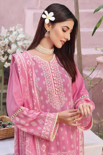 3PC Printed Unstitched Lawn Suit KLA-2789 – Khas Stores