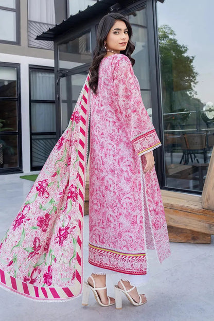 3PC Embroidered Unstitched Lawn Suit KL-2815 – Khas Store