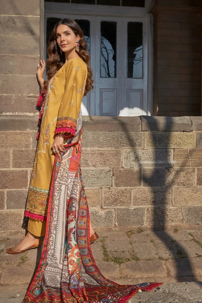 3PC Embroidered Unstitched Lawn Suit KSC-3142 – Khas Stores