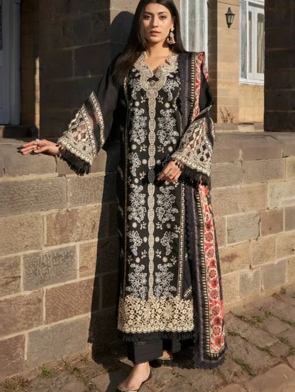 3PC Embroidered Unstitched Lawn Suit KSC-3144 – Khas Stores