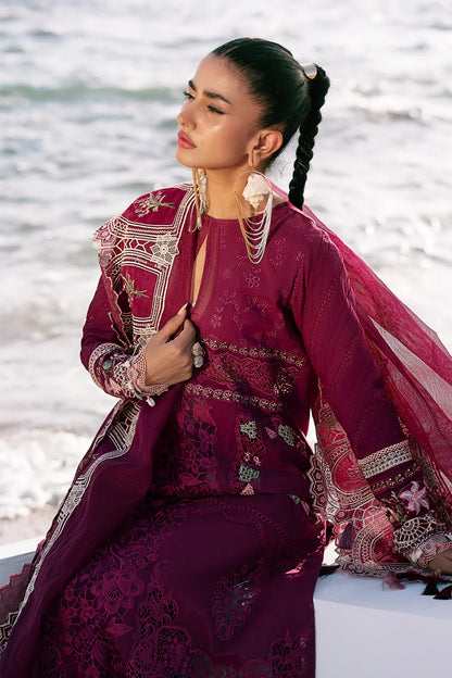 CHERRY WINE 3pc Luxury Unstitched Collection – Ajr Couture
