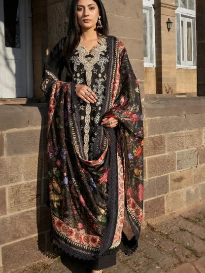 3PC Embroidered Unstitched Lawn Suit KSC-3144 – Khas Stores