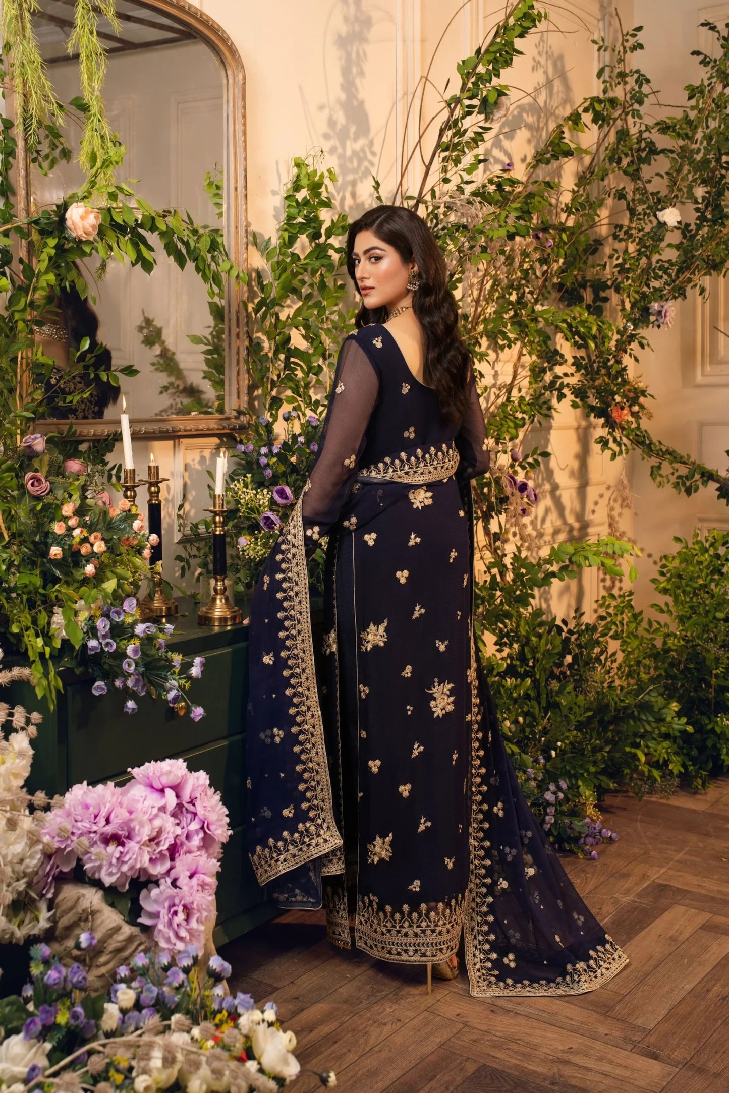 Elle Luxury 3pc Unstitched Collection – HemStitched