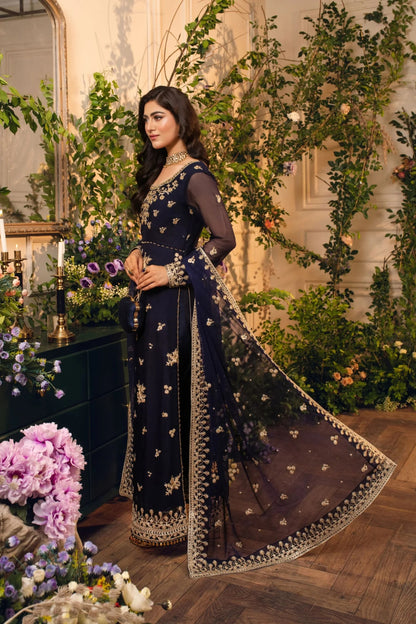 Elle Luxury 3pc Unstitched Collection – HemStitched